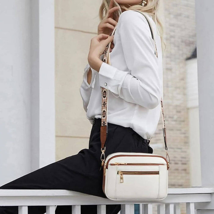 Freya - Elegant Vegan Leather Shoulder Bag