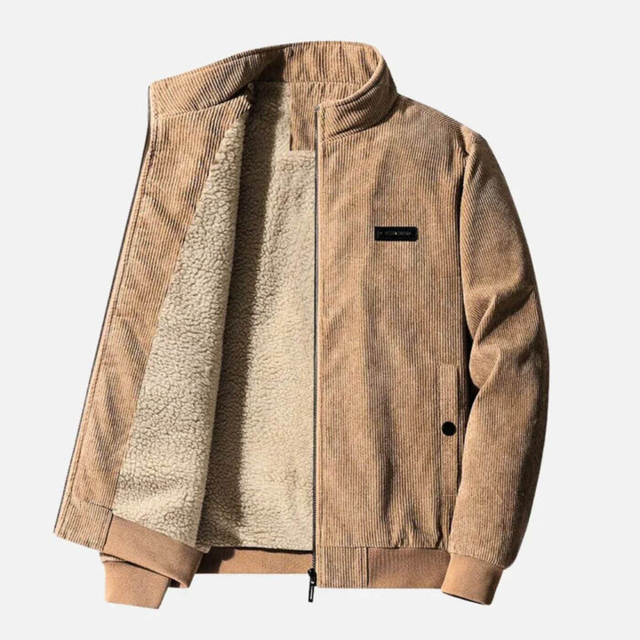 Giovanni - Winter Fleece Lined Corduroy Jacket