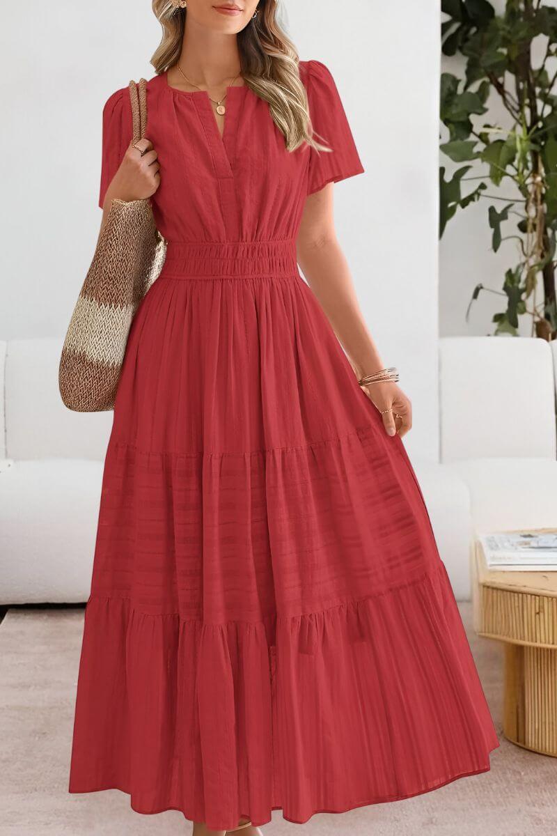 Gloria – Elegant Boho Summer Maxi Dress