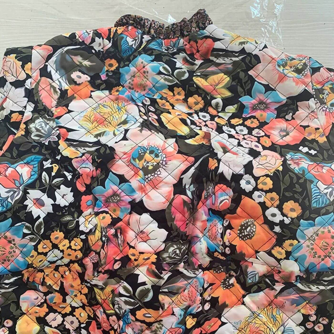 Haley - Elegant Floral Coat