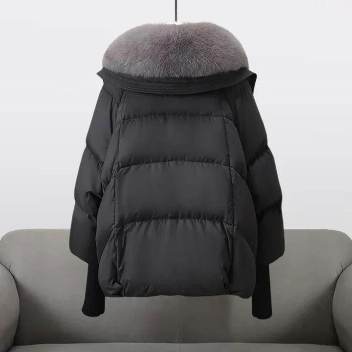 Harper - Elegant Fur Collar Winter Puffer Jacket