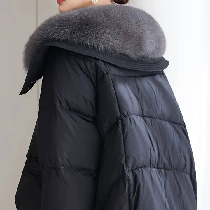 Harper - Elegant Fur Collar Winter Puffer Jacket
