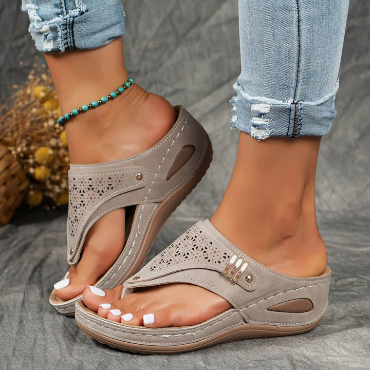 Hazel – Comfortable Orthopedic Wedge Sandals