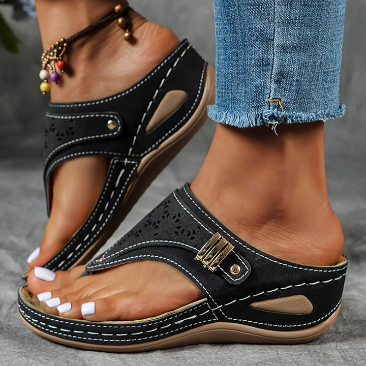 Hazel – Comfortable Orthopedic Wedge Sandals