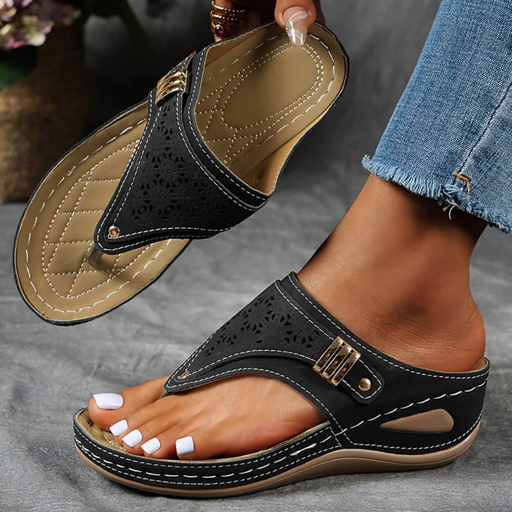 Hazel – Comfortable Orthopedic Wedge Sandals