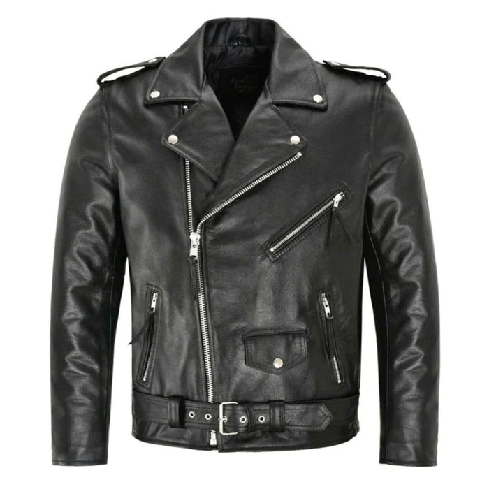 Isaac - Premium Leather Stylish Biker Jacket