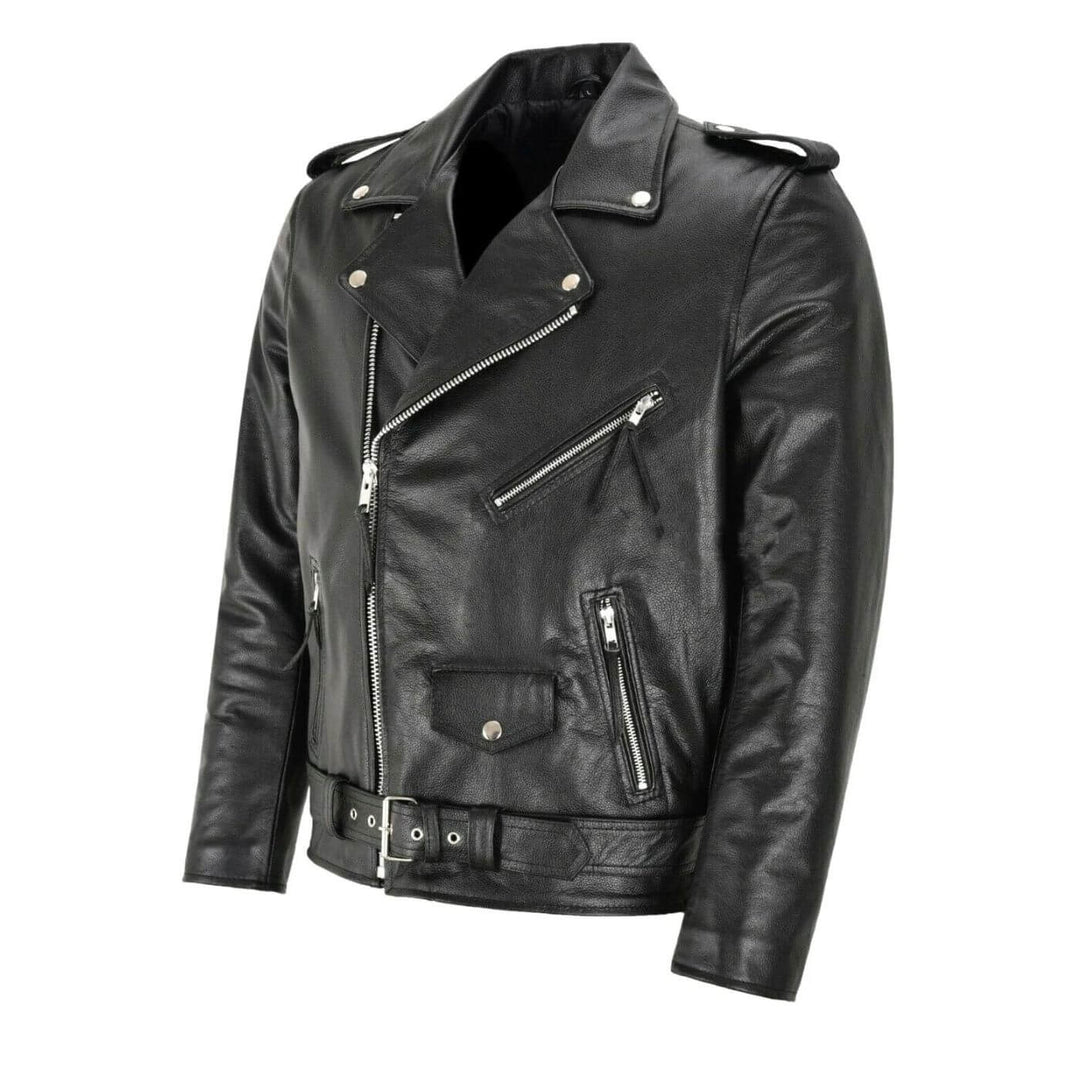 Isaac - Premium Leather Stylish Biker Jacket