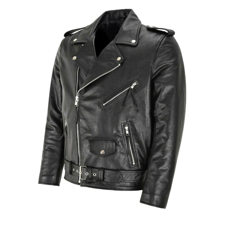 Isaac - Premium Leather Stylish Biker Jacket