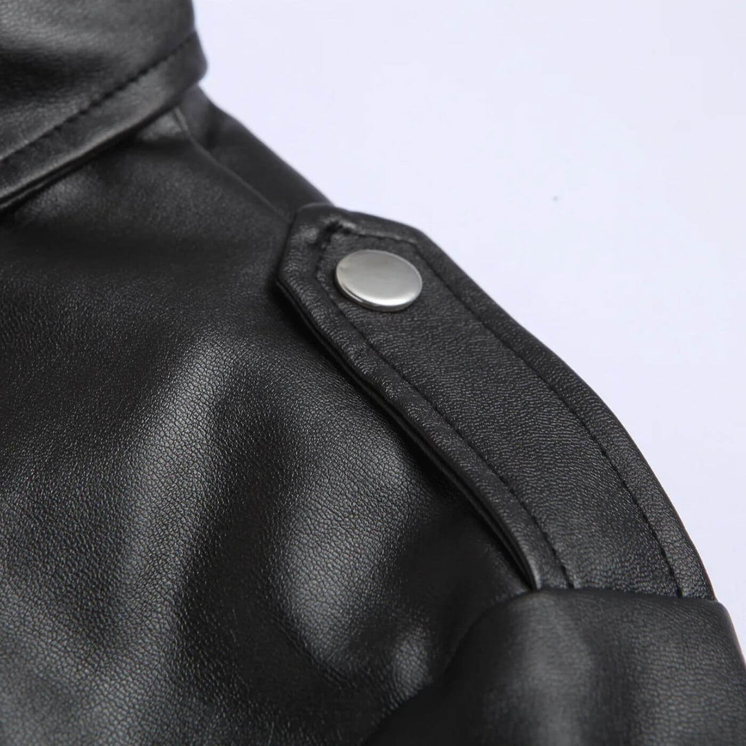 Isaac - Premium Leather Stylish Biker Jacket