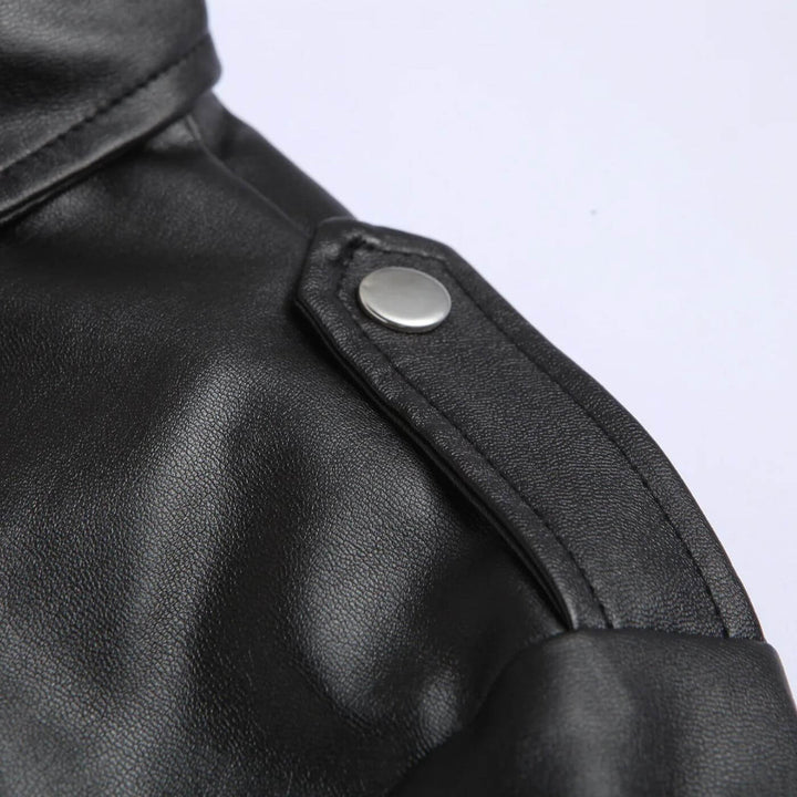 Isaac - Premium Leather Stylish Biker Jacket
