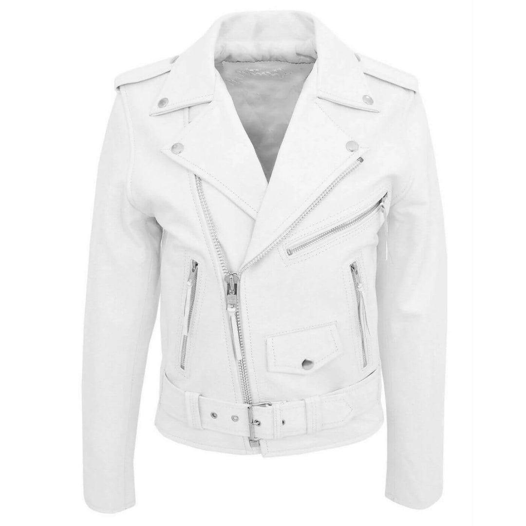 Isaac - Premium Leather Stylish Biker Jacket