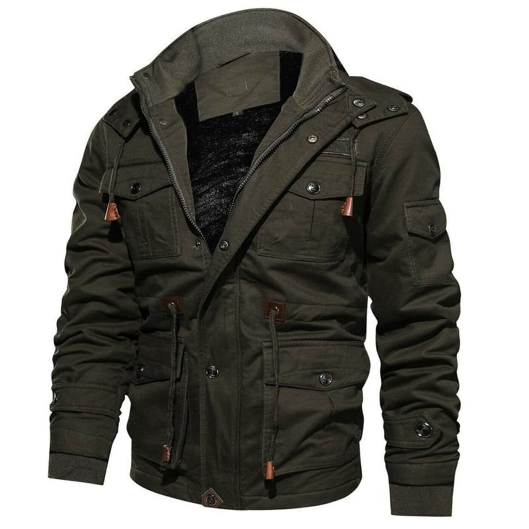 James - Multi-pocket Detachable Hooded Jacket