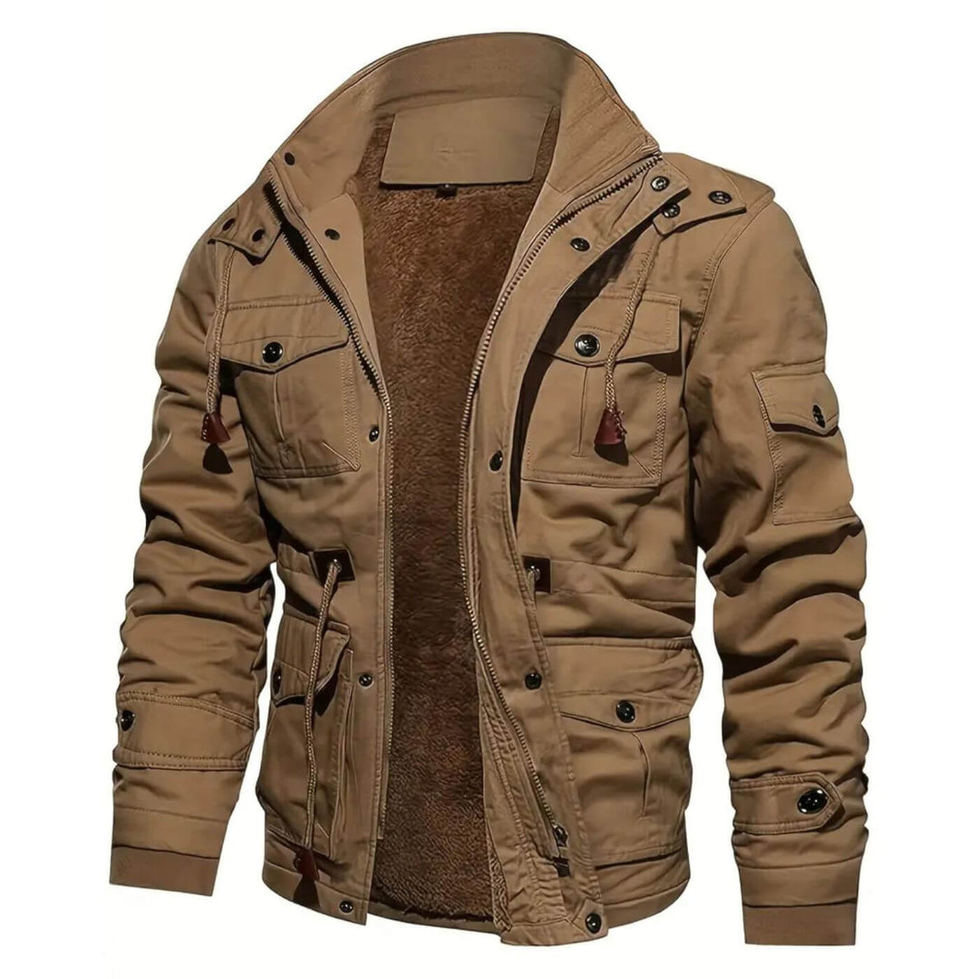 James - Multi-pocket Detachable Hooded Jacket