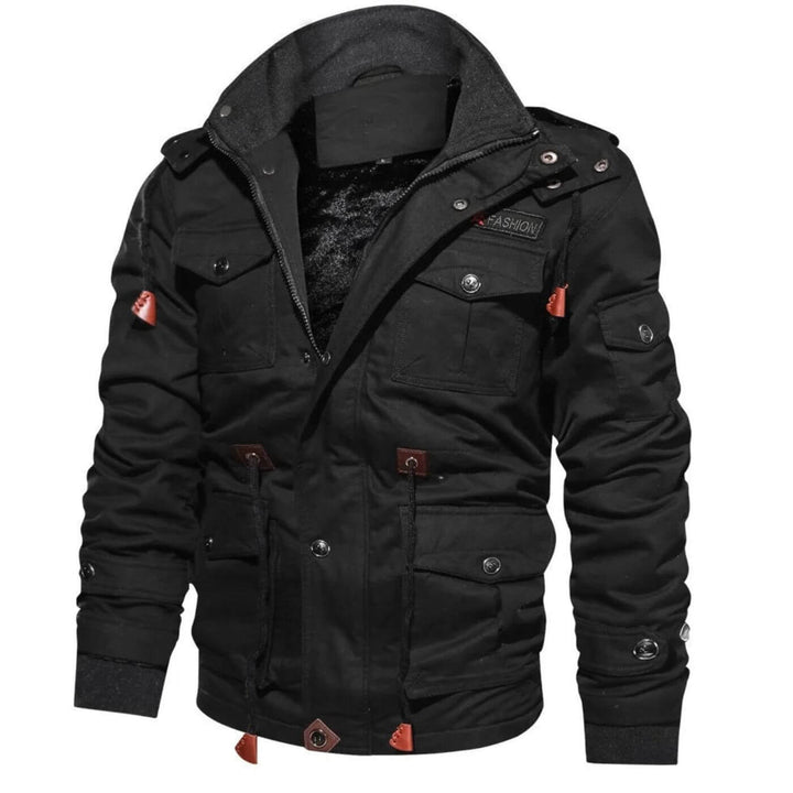 James - Multi-pocket Detachable Hooded Jacket