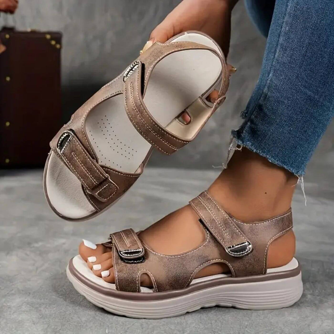Jenna – Comfortable Orthopedic Wedge Sandals