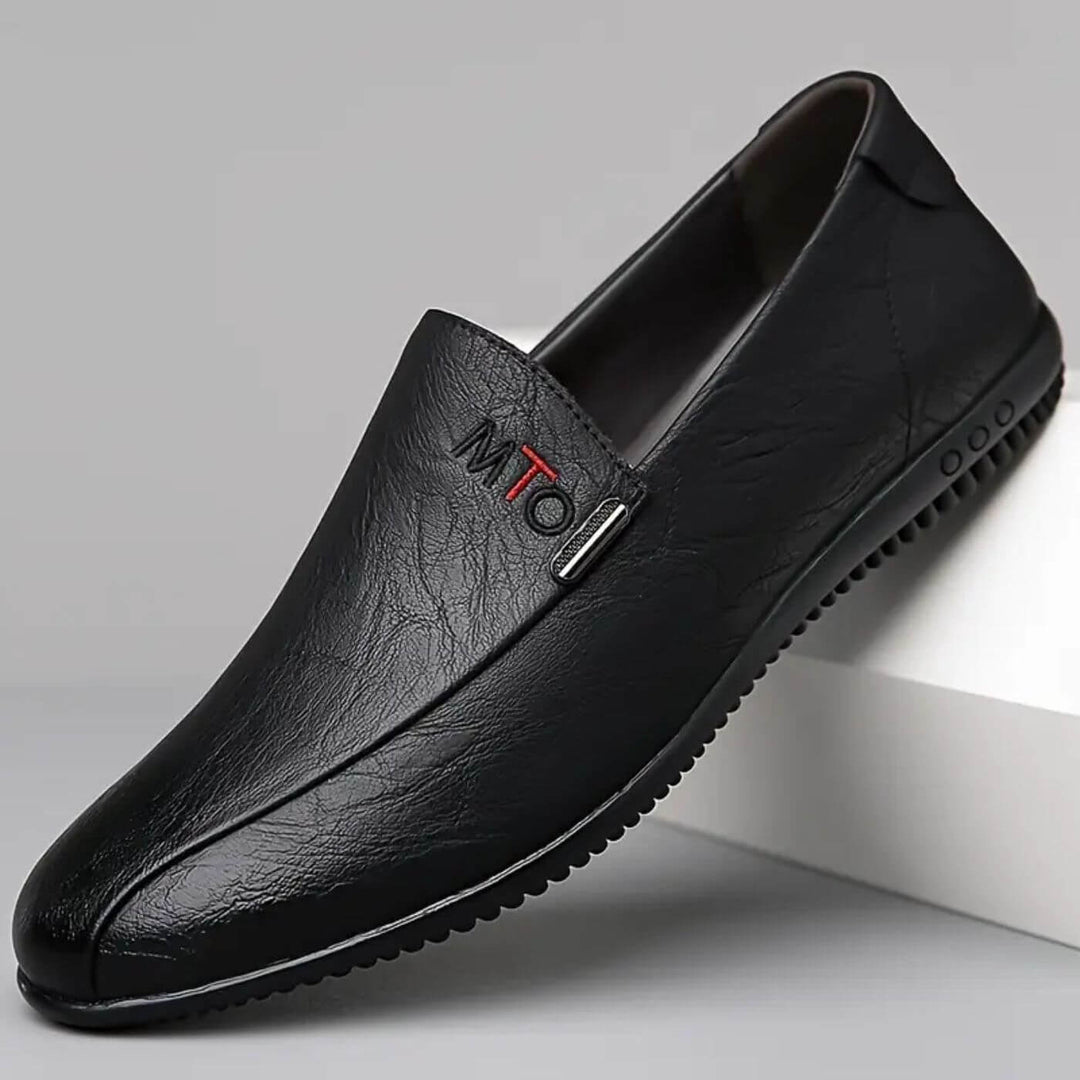 John - Classic Orthopedic Leather Moccasins