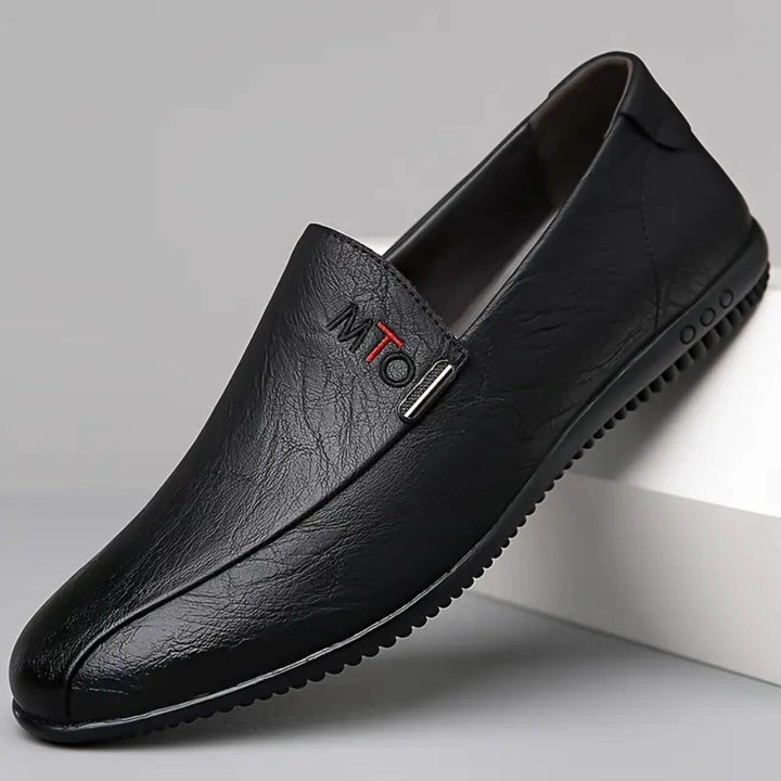 John - Classic Orthopedic Leather Moccasins