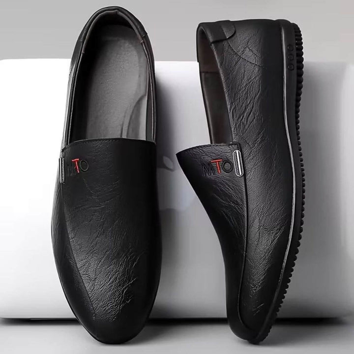 John - Classic Orthopedic Leather Moccasins