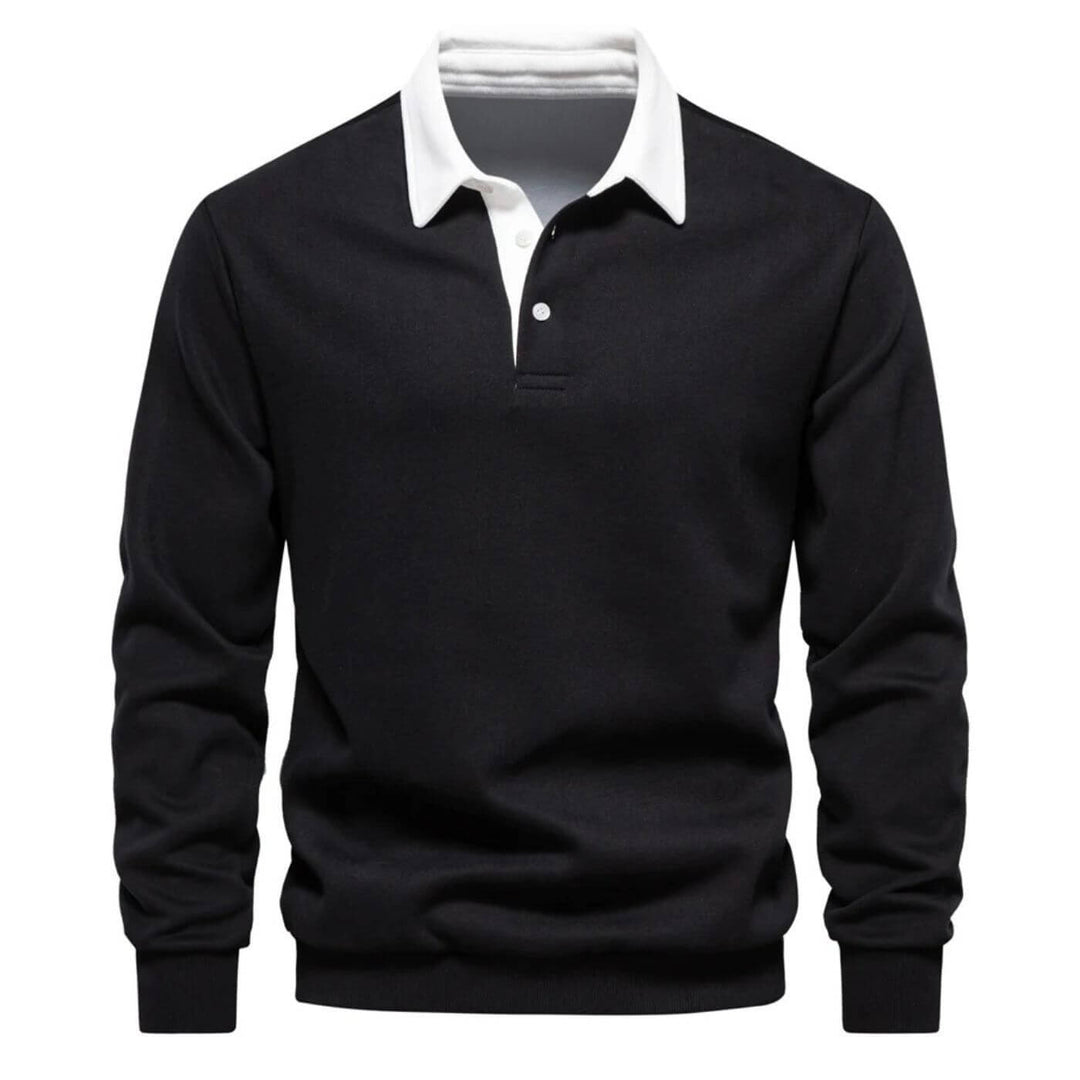 Joshua - Comfortable Long Sleeve Sweater