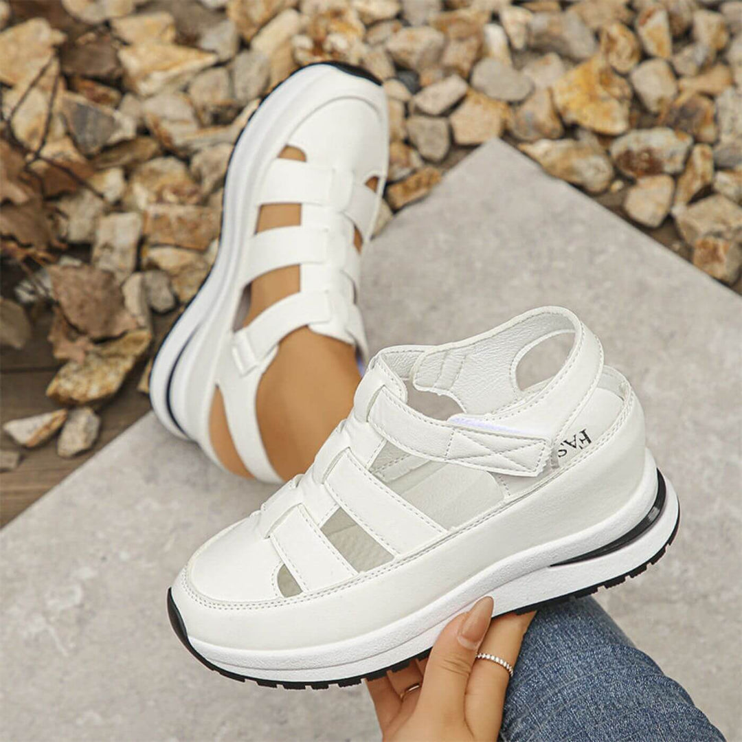 Kelsea - Closed Toe Orthopedic Sandals