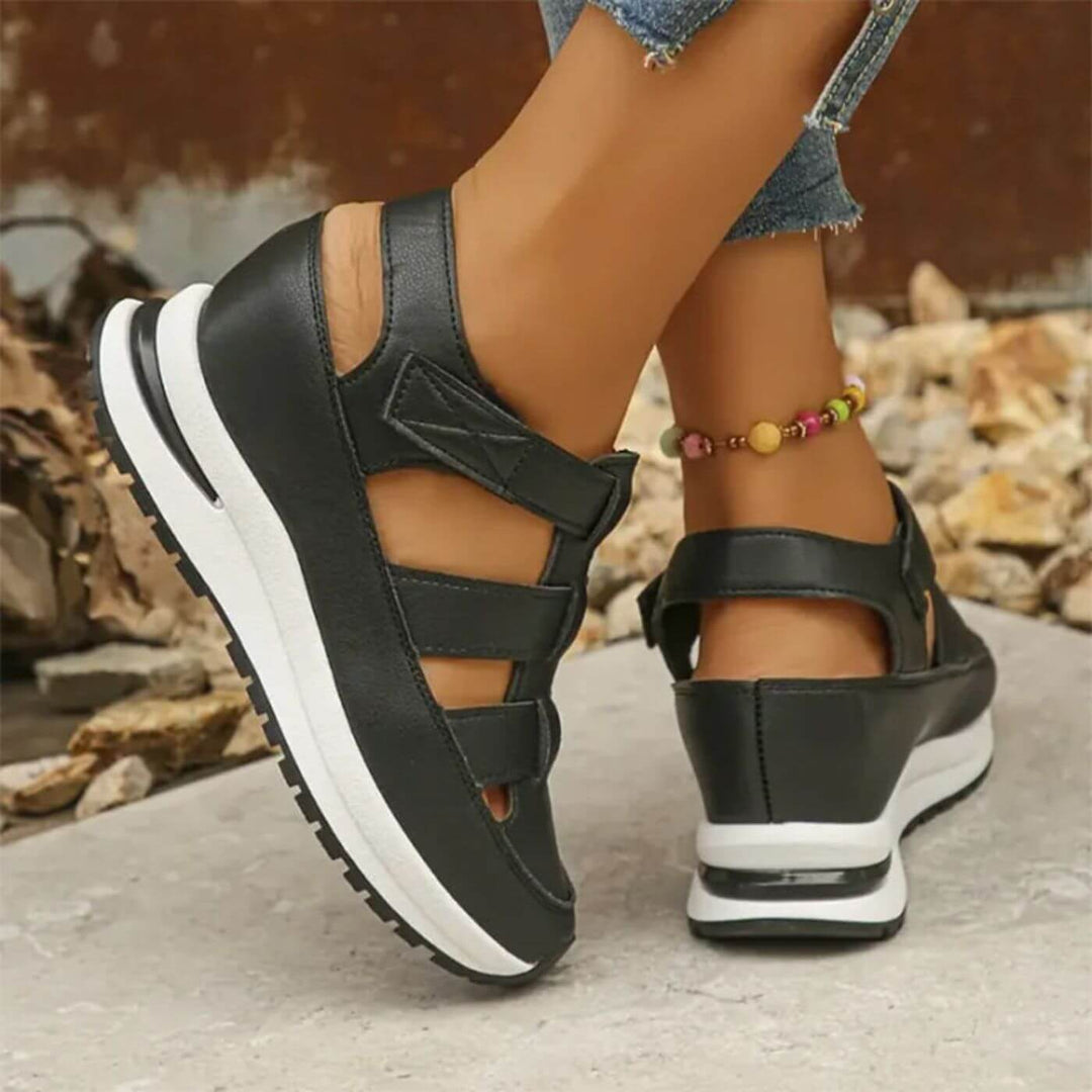Kelsea - Closed Toe Orthopedic Sandals