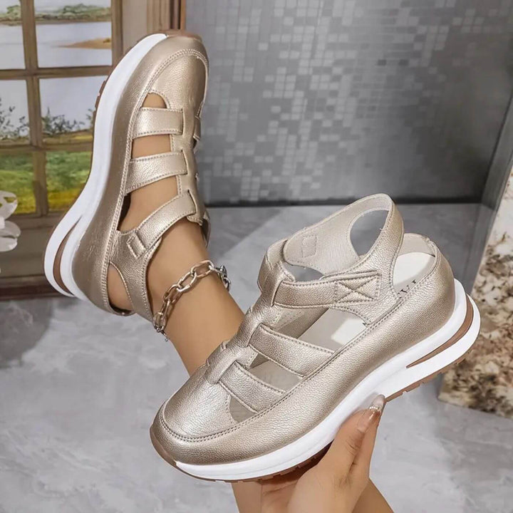 Kelsea - Closed Toe Orthopedic Sandals