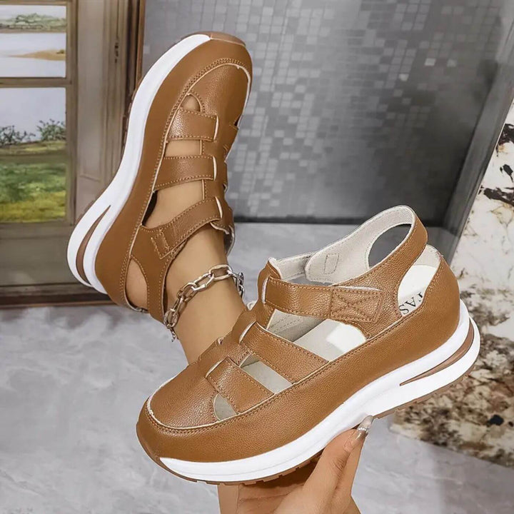 Kelsea - Closed Toe Orthopedic Sandals