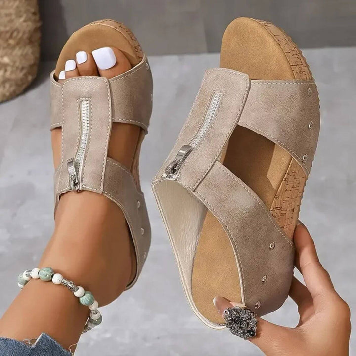 Kiana - Comfortable Open Toe Orthopedic Sandals