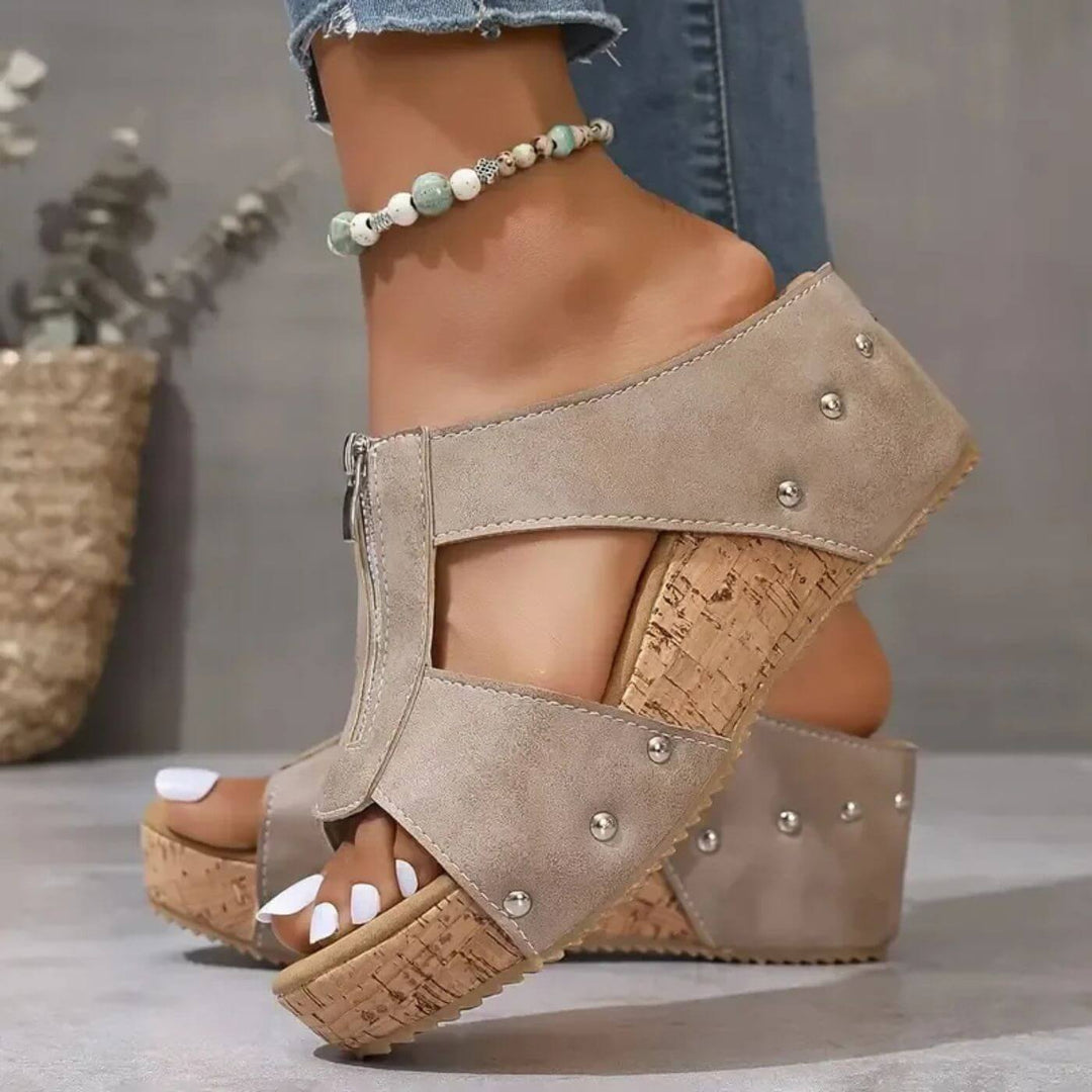 Kiana - Comfortable Open Toe Orthopedic Sandals