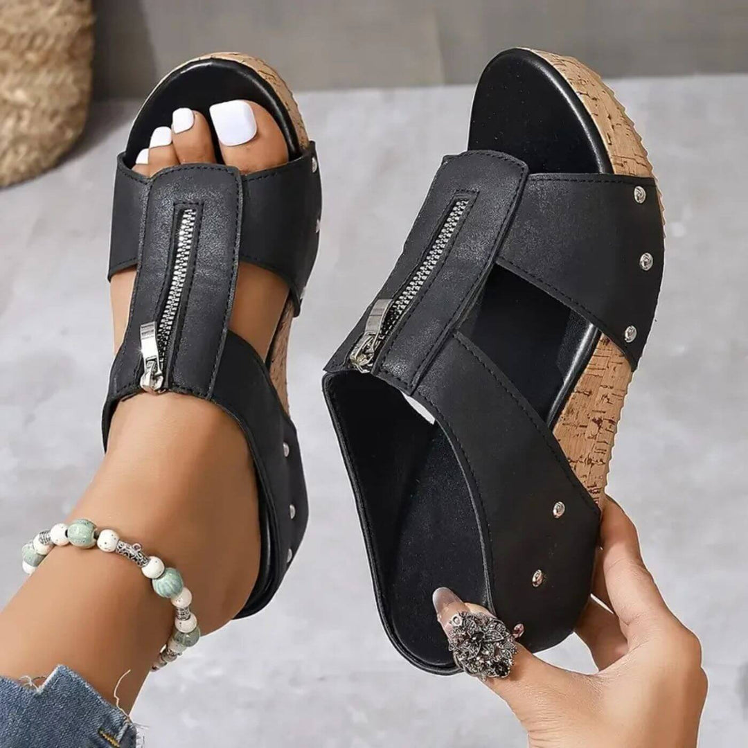 Kiana - Comfortable Open Toe Orthopedic Sandals
