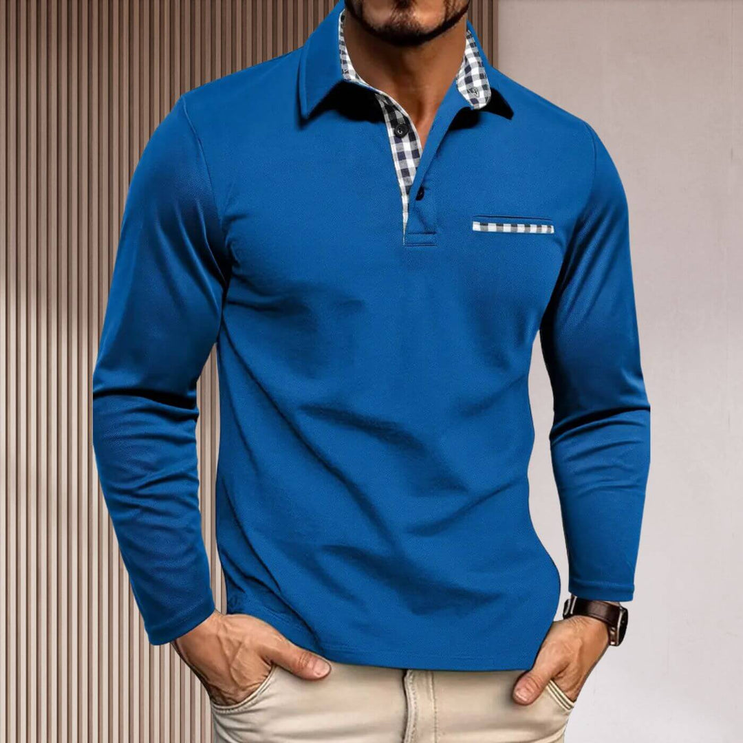 Kyle – Stylish Fitted Long Sleeve Shirt