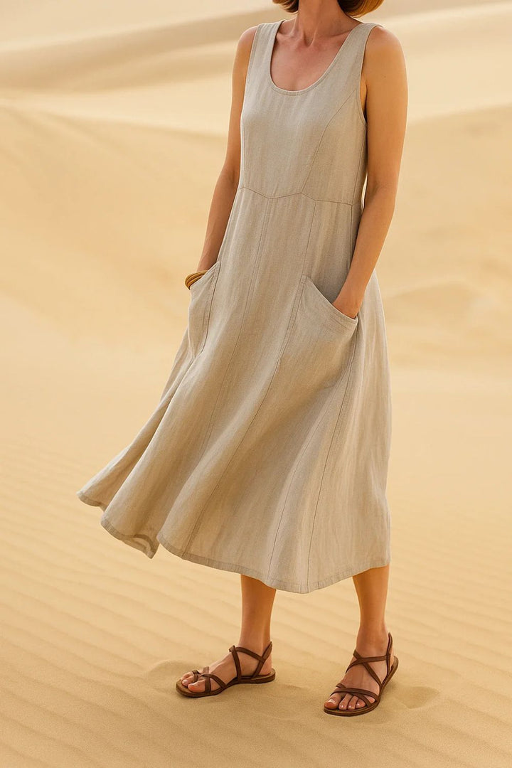 Lauren - Elegant Sleeveless Summer Dress