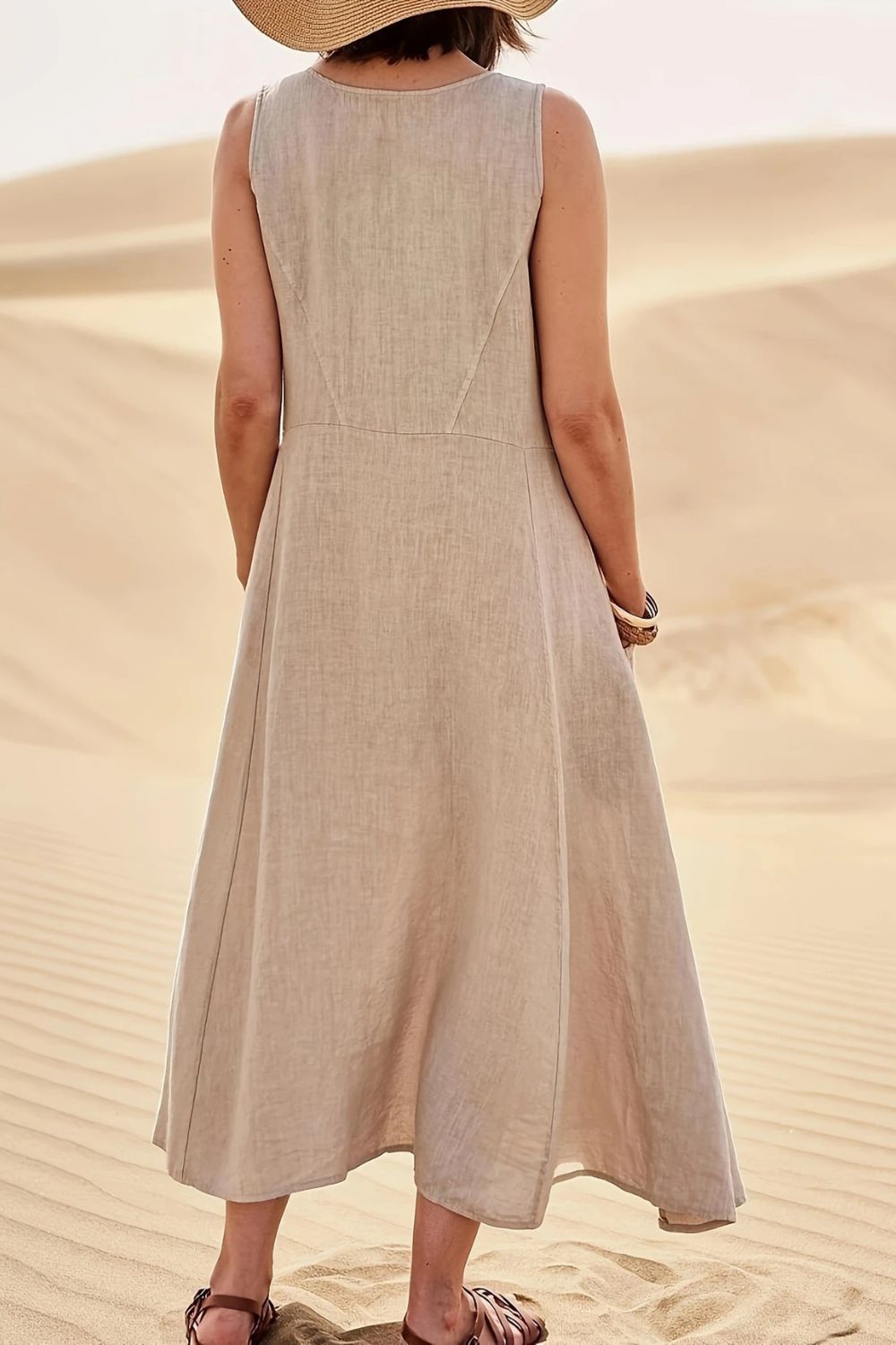 Lauren - Elegant Sleeveless Summer Dress