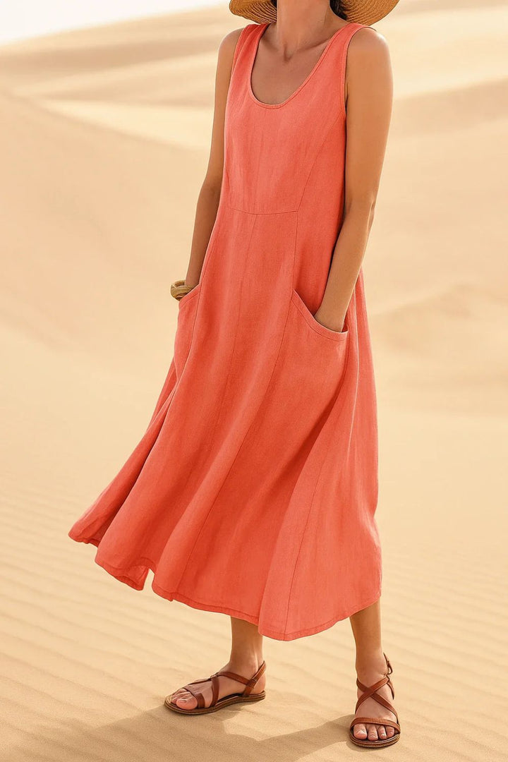 Lauren - Elegant Sleeveless Summer Dress
