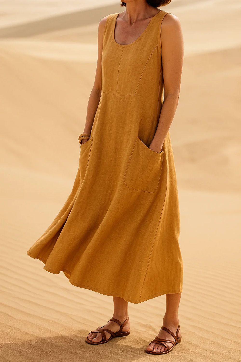 Lauren - Elegant Sleeveless Summer Dress
