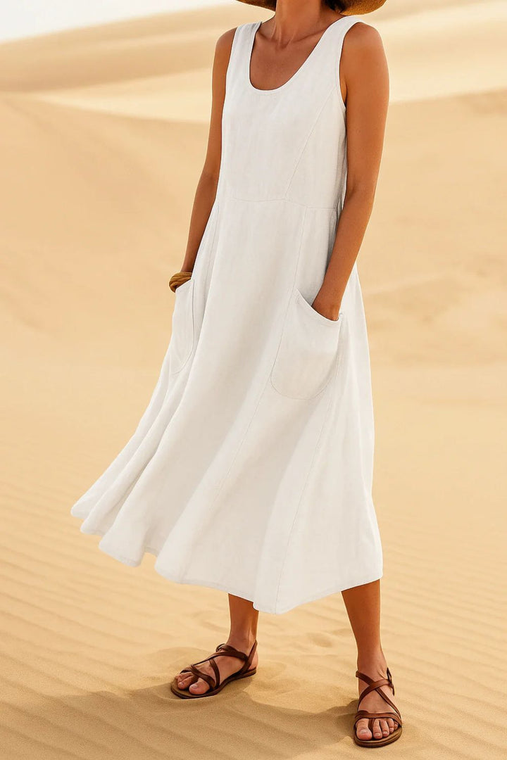 Lauren - Elegant Sleeveless Summer Dress