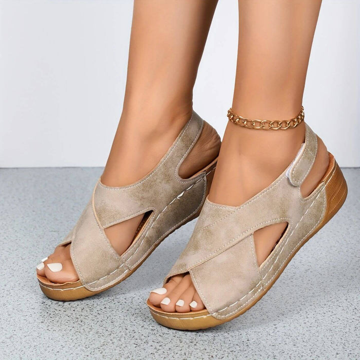 Layla – Comfortable Orthopedic Wedge Sandals