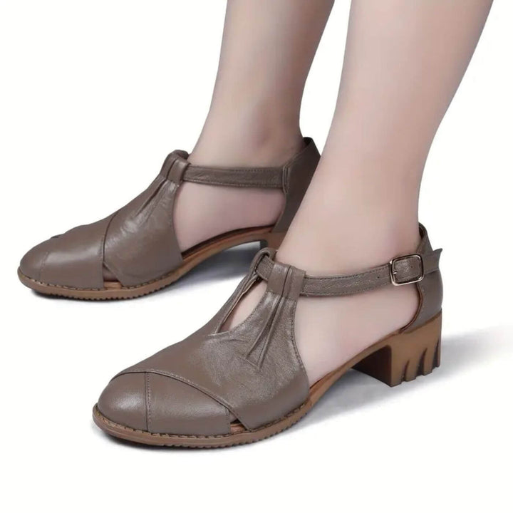 Leah - Premium Leather Orthopedic Sandals