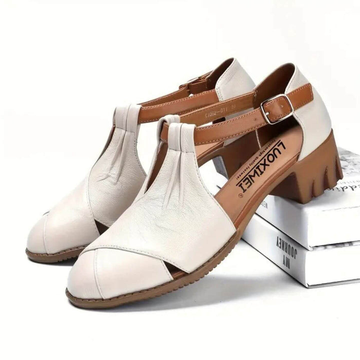 Leah - Premium Leather Orthopedic Sandals