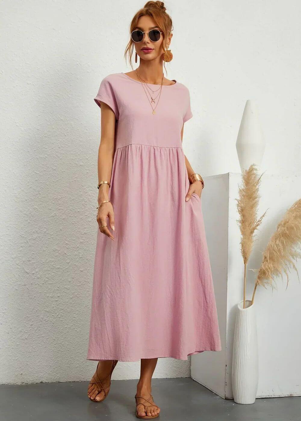 Leilani – Elegant Summer Dress with Pockets