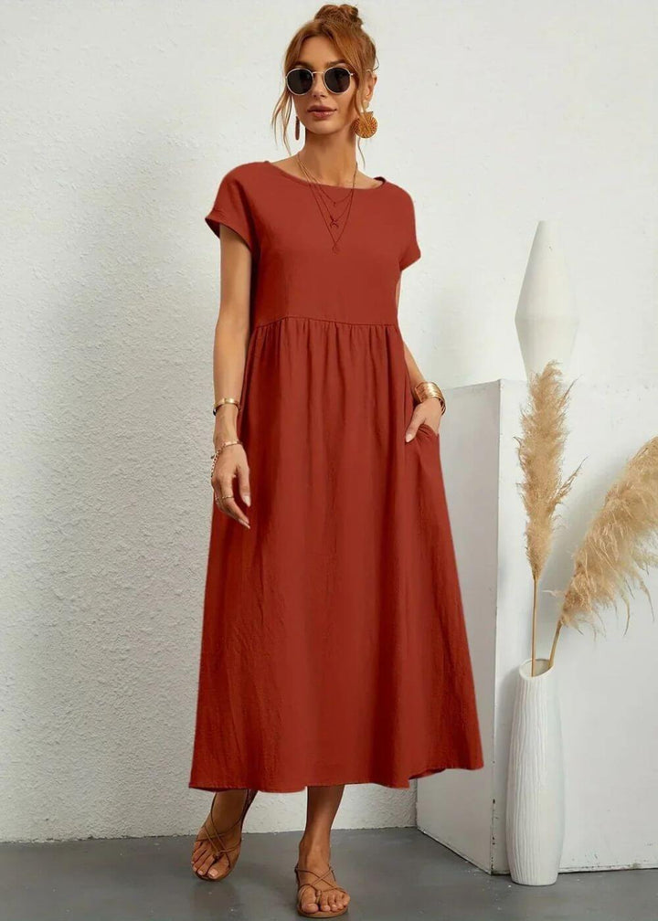 Leilani – Elegant Summer Dress with Pockets