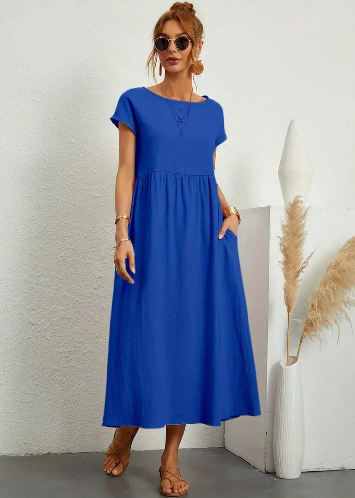 Leilani – Elegant Summer Dress with Pockets