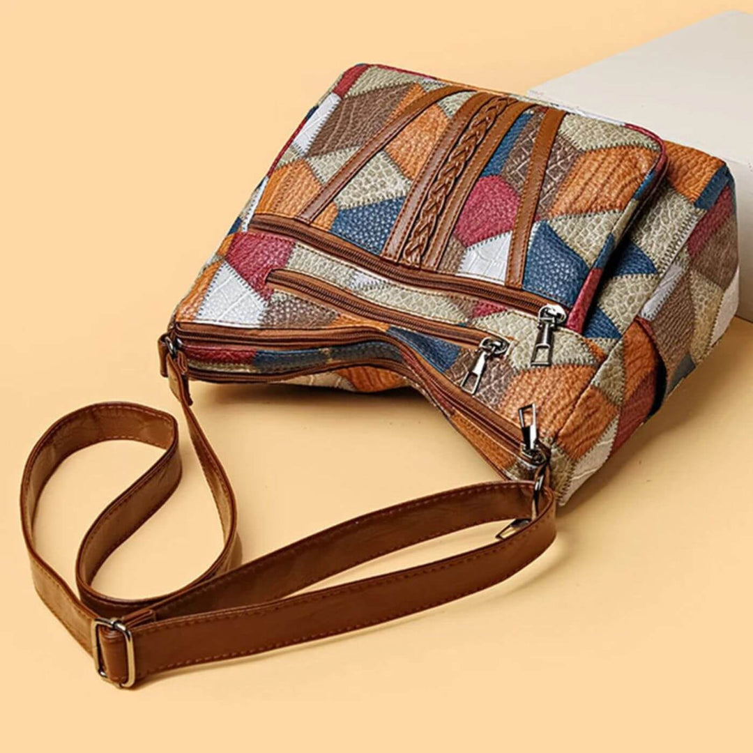 Lisa - Vintage Vegan Leather Handbag