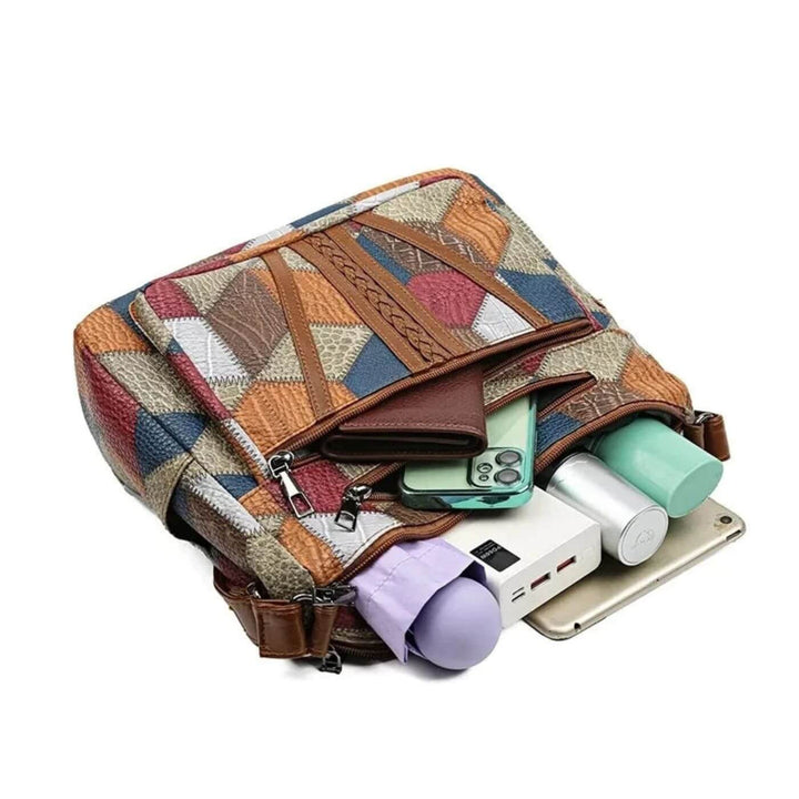 Lisa - Vintage Vegan Leather Handbag