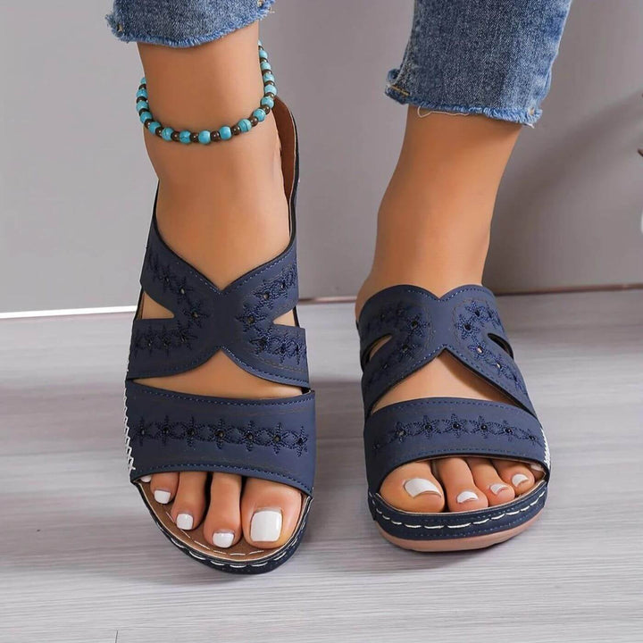 Lucia - Orthopedic Comfort Wedge Sandals