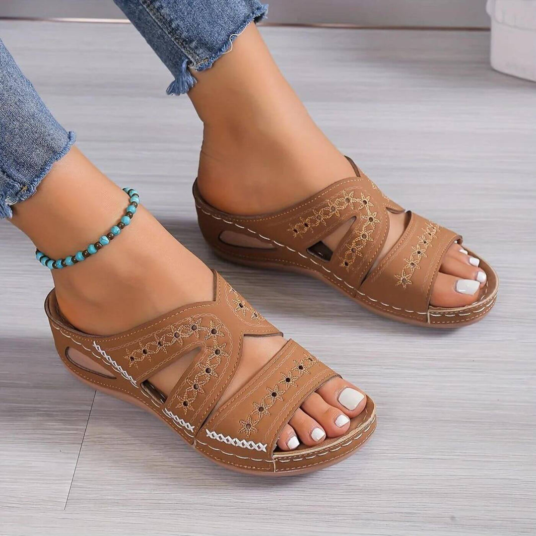 Lucia - Orthopedic Comfort Wedge Sandals