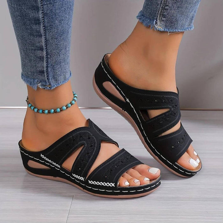 Lucia - Orthopedic Comfort Wedge Sandals