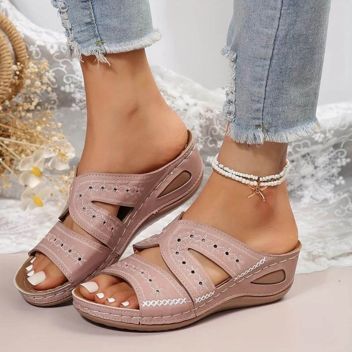Lucia - Orthopedic Comfort Wedge Sandals