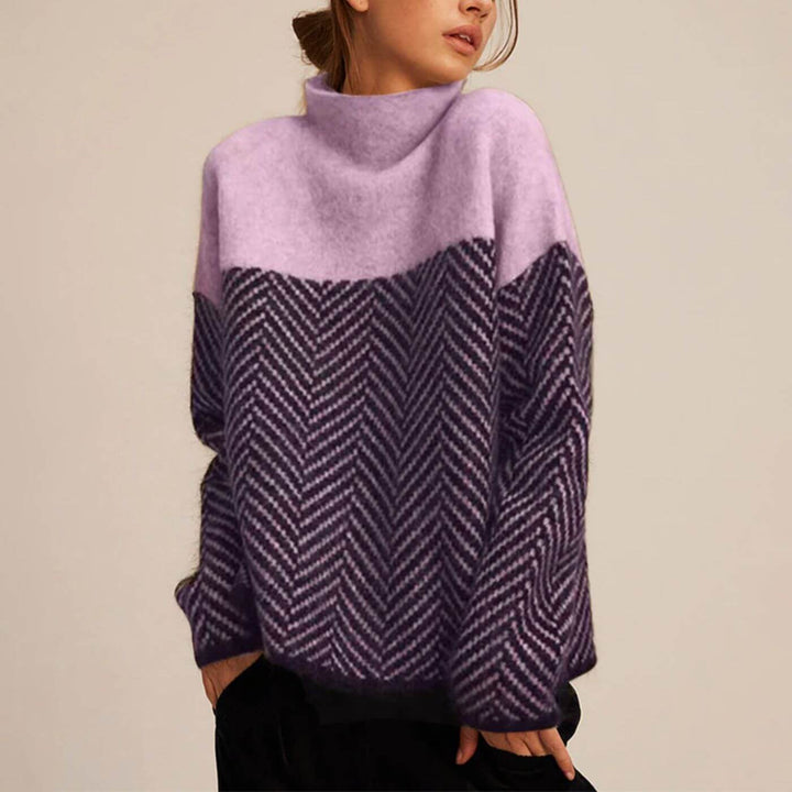 Lucy - Cozy Loose Fit Turtleneck Sweater