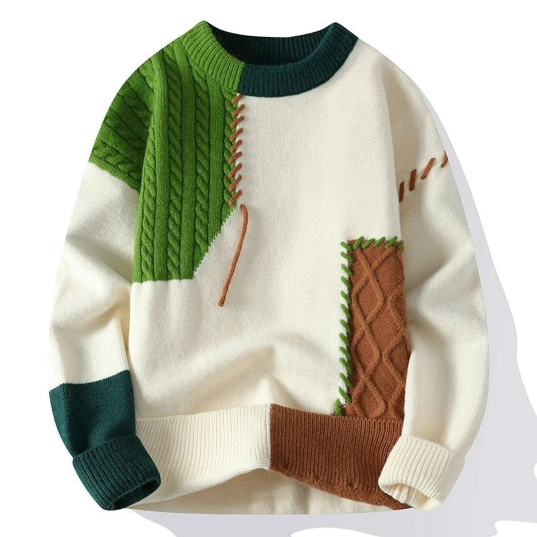 Luis - Patchwork Premium Sweater